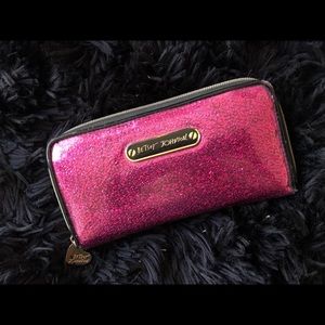 Pink Sparkle Betsey Johnson Wallet